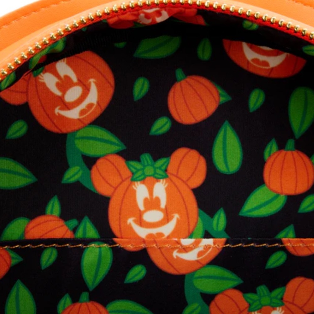 Minnie Mouse Glow in the Dark Pumpkin Mini Backpack - Picture 6 of 6